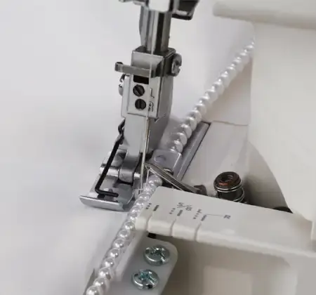 Pärlfot med guide för 1-4 mm pärlor - Janome grupp 6A och 6B - Efterfrågad