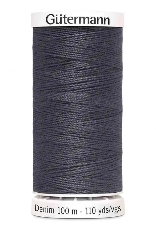 Gütermann Denim Mörkgrå / 9455 - Kanonpris
