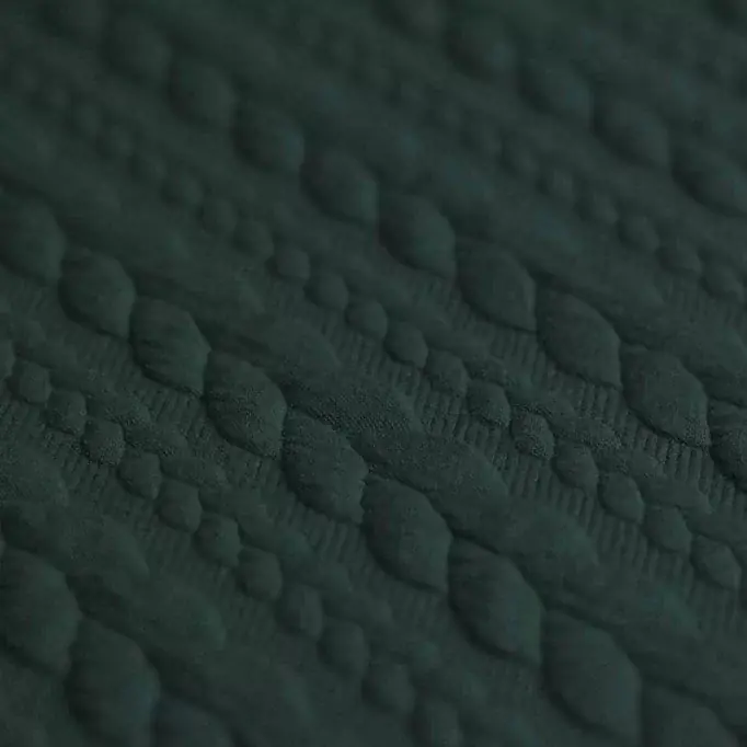 Kabelstickad jacquard - Grön - Kanonpris