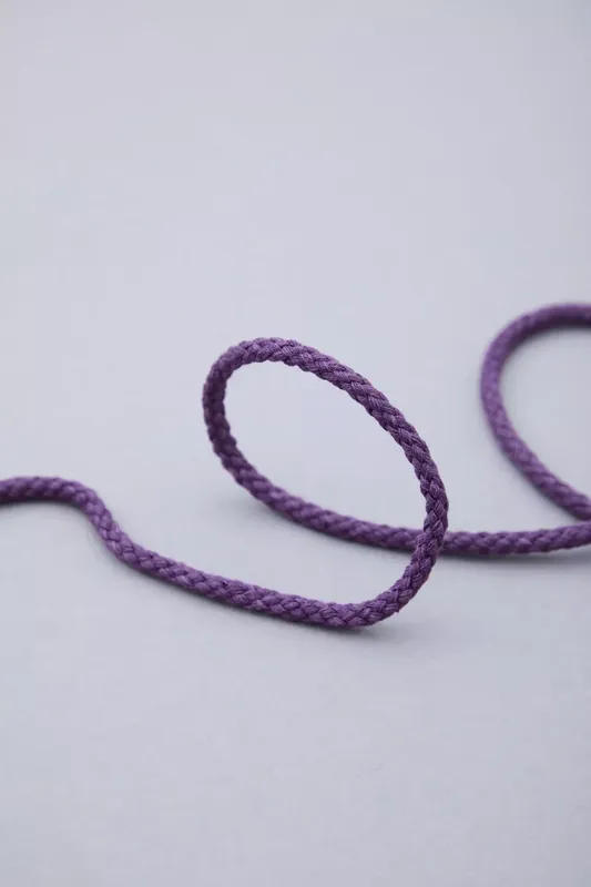 Erbjudande - Bomullssnodd 5 mm, Mind the Maker, plum