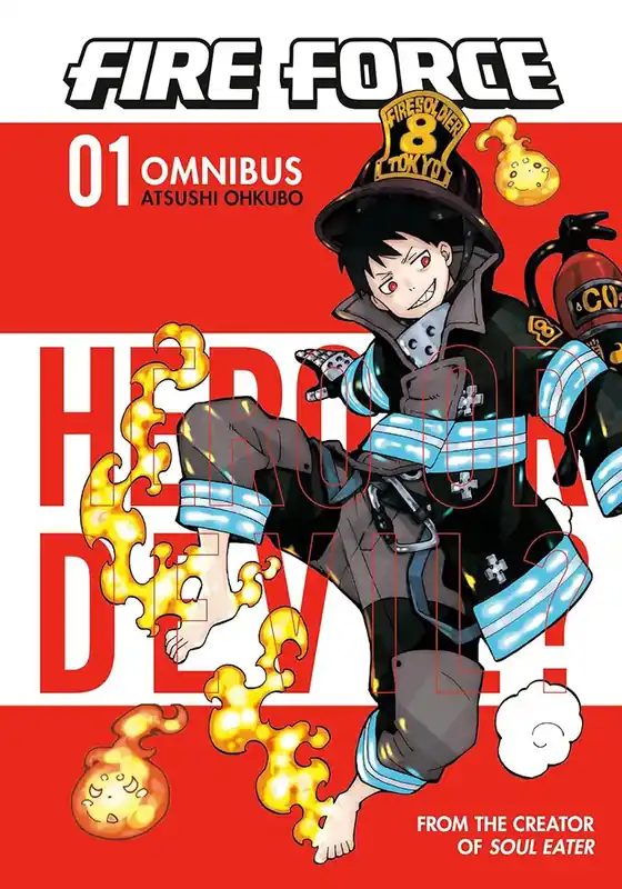 Mycket efterfrågad - Fire Force Omnibus 1 (Vol. 1-3)