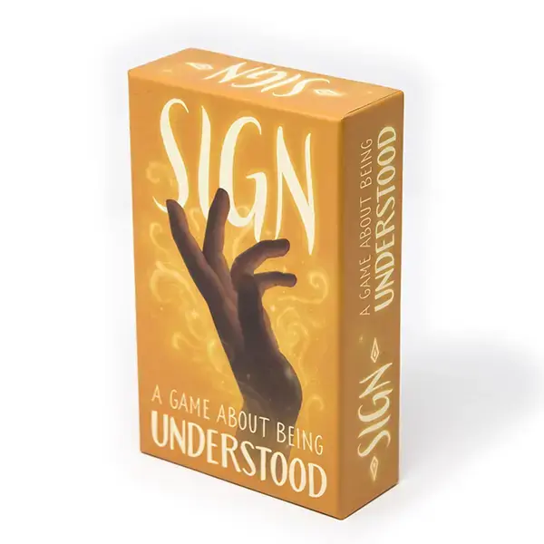 Sign A Game About Being Understood | Specialpris