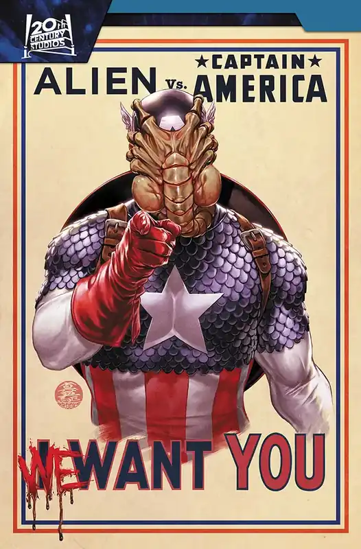 Precis inkommet | Alien vs. Captain America