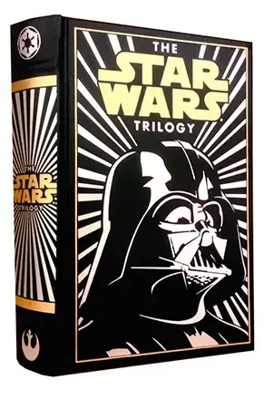 Rabatt - The Star Wars Trilogy, black leatherbound