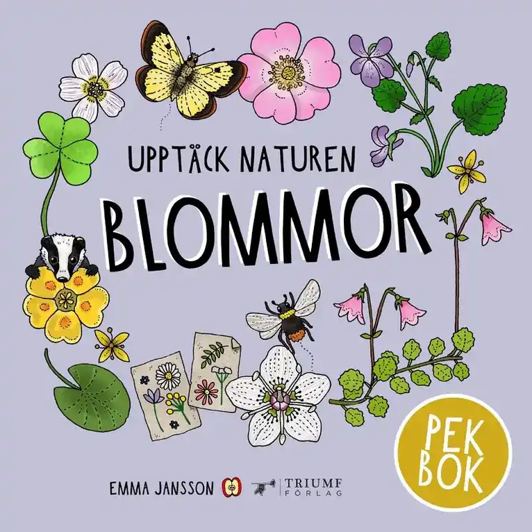 Blommor - pekbok - Så länge lagret räcker
