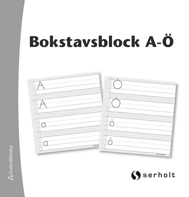 Nytt i webbutiken - Bokstavsblock
