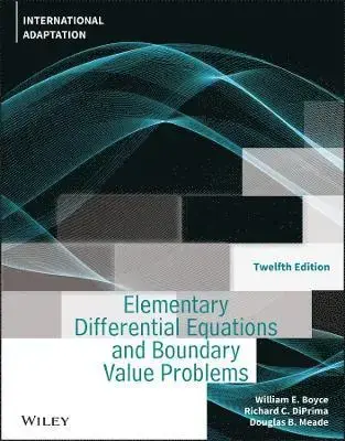 Elementary Differential Equations and Boundary Value Problems, International Adaptation | Köp online