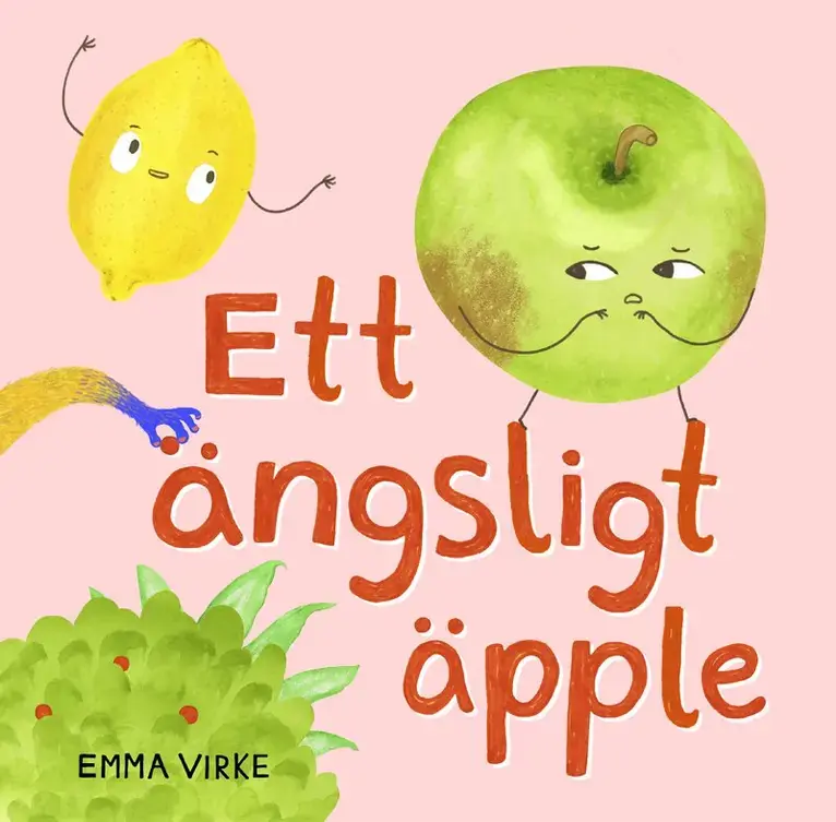 Ett ängsligt äpple - Professionell kvalitet