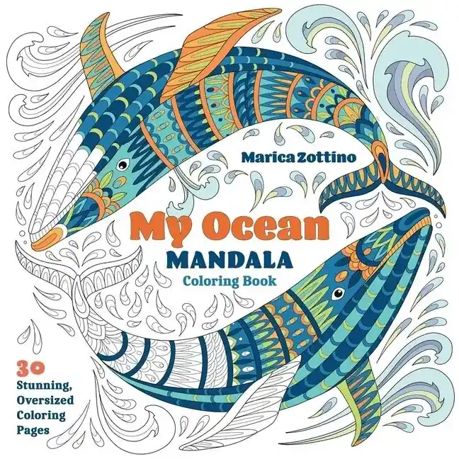 My Ocean Mandala Coloring Book | Topprodukt