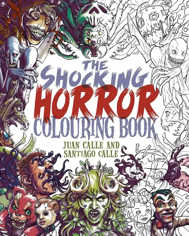 Shocking Horror Colouring Book - Nytt i sortimentet