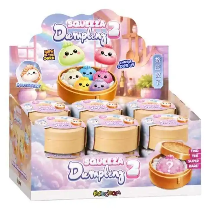 Rabatter | Squeez‘a Dumpling Squishy Dumpling 2 Blind Box Display (12)